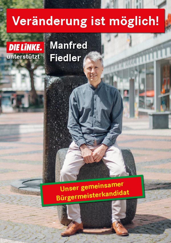 Die Linke Castrop-Rauxel unterstützt Manfred Fiedler